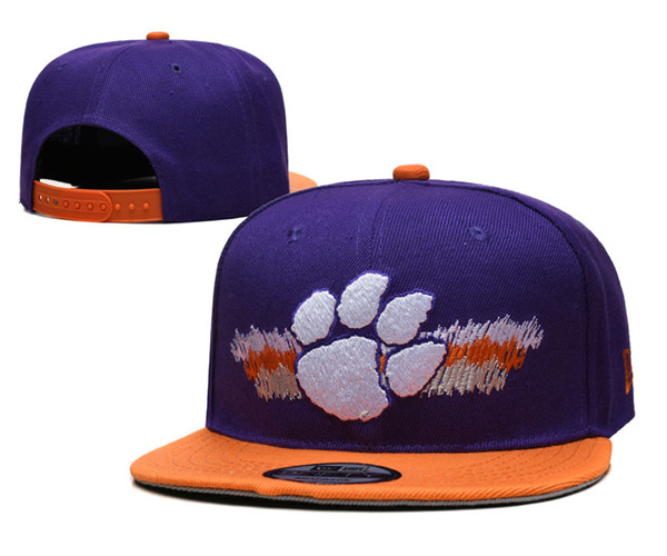 Clemson Tigers Stitched Snapback Hats 004